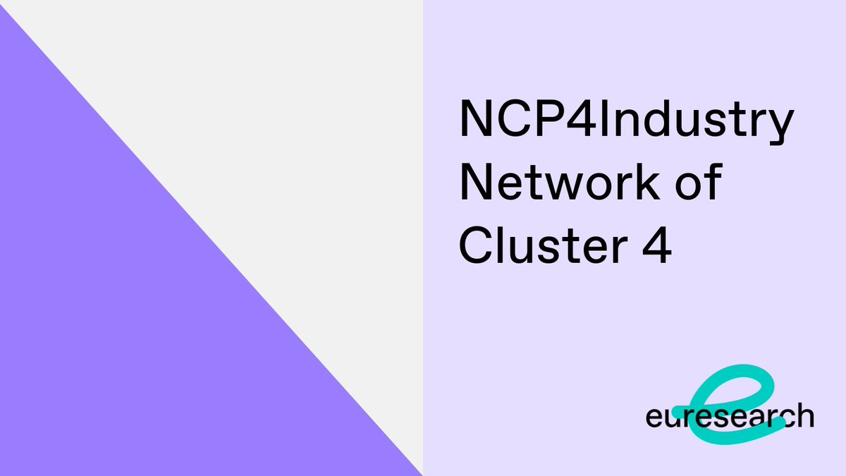 SwissEuresearch's tweet photo. The NCP4Industry network is offering services to researchers/innovators intending to participate in the next #HorizonEU Industry calls. Find out more about the brokerage platform and the proposal ideas check.  https://t.co/iCH3QHpGTz @ncp4industry   #SwissEU4Research https://t.co/gSLIwx709y
