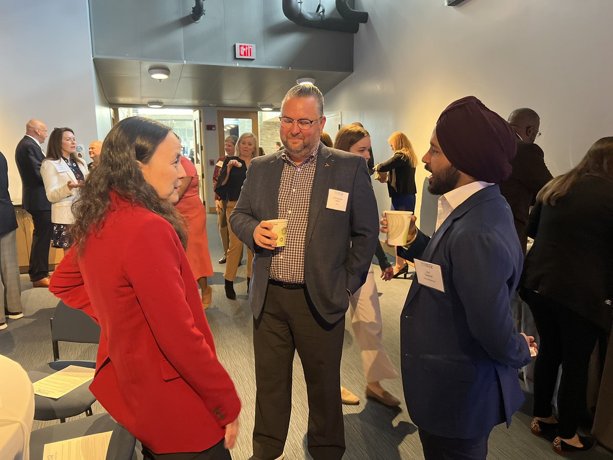 raleighchamber's tweet photo. Welcoming several of our newly #elected officials at the State and Federal #RCElected Officials Breakfast this morning at @MarblesRaleigh! https://t.co/r6RUhCRM2G