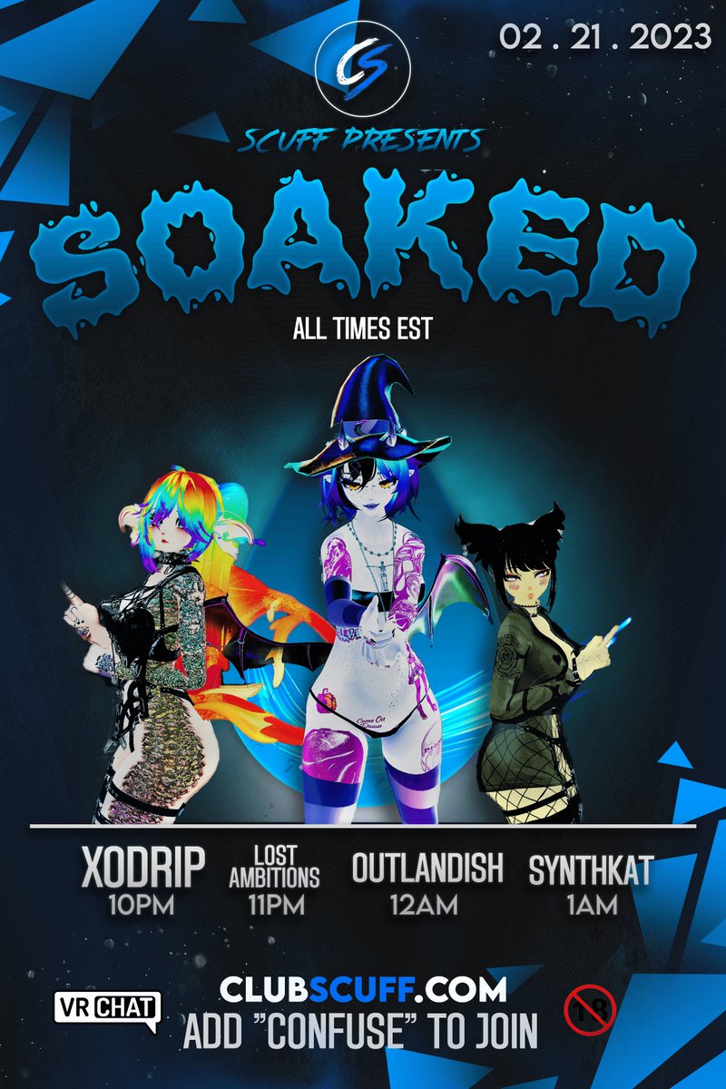 ITZSPOOKEY's tweet photo. 💦👙IT'S TIME TO GET SOAKED👙💦
💧MAP: SCUFF SOAKED
💧DISCORD https://t.co/iTzgk11Ail
💧10PM EST FEB 21-2023
💧JOIN  https://t.co/as9PdYNGZv 

I hope y'all have a change of clothes ready because it's time to get SOAKED!  We can't wait to see you Tonight Tuesday, Feb 21st, 2023! https://t.co/3ZeUK2531I