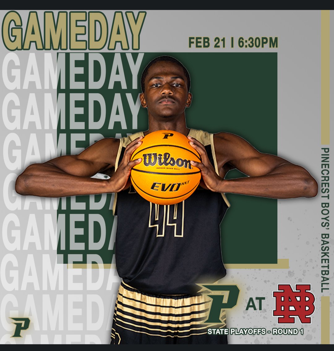 It's GAMEDAY!! State Playoffs start today. We are on the road to play New Bern at 6:30pm.
