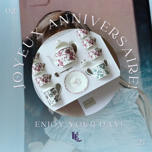 ㅤ
 
          ㅤJOYEUX ANNIVERSAIRE! ·˚ ༘

To one of our lovely LÉtters who embody grace and kindness. The ever diligent Feature Writer, Mrs. Selene Louvelle (<a href="/CieIworks/">SON-MIN, SELENE</a>)! We hope your day is filled with love and joy! Happy birthday to you!

ㅤ