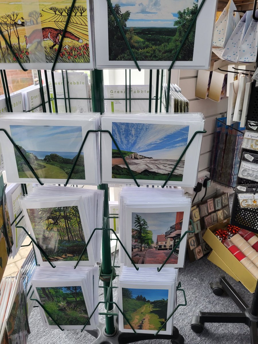 Popped into Zest in #Crowborough and took a quick pic of my cards on display there. Quite a few sold already so do pop down if you want one.