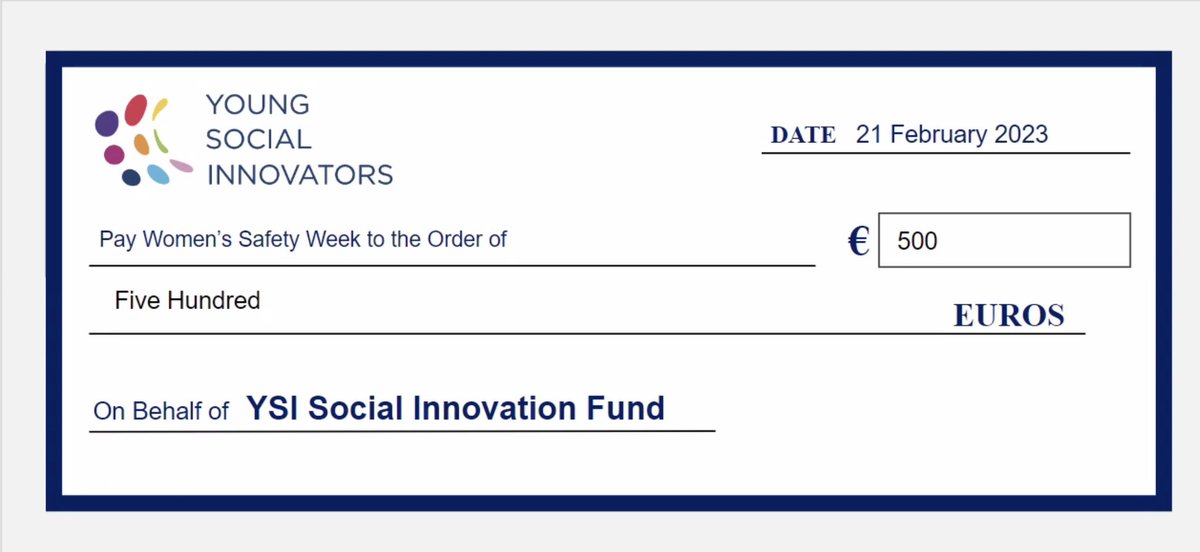 We would like to say a huge thank you to <a href="/YSInow/">Young Social Innovators</a> for the opportunity to speak at the den, and also donating funds, enabling us to educate the community further! 

Huge thank yous from the whole team!

We look forward to the future of #womenssafetyweek 
🫶