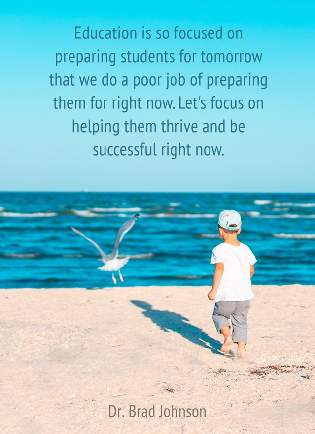 Let's focus on preparing students for now.