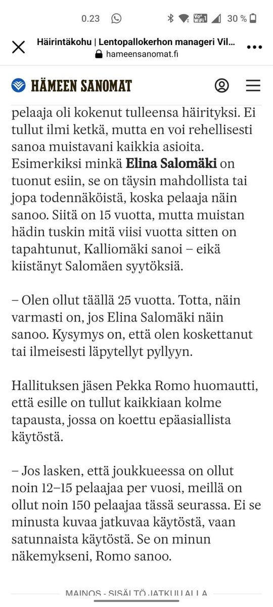 Ei siis ole olemassa sellaista asiaa kuin nollatoleranssi? 🤦🏻‍♀️
