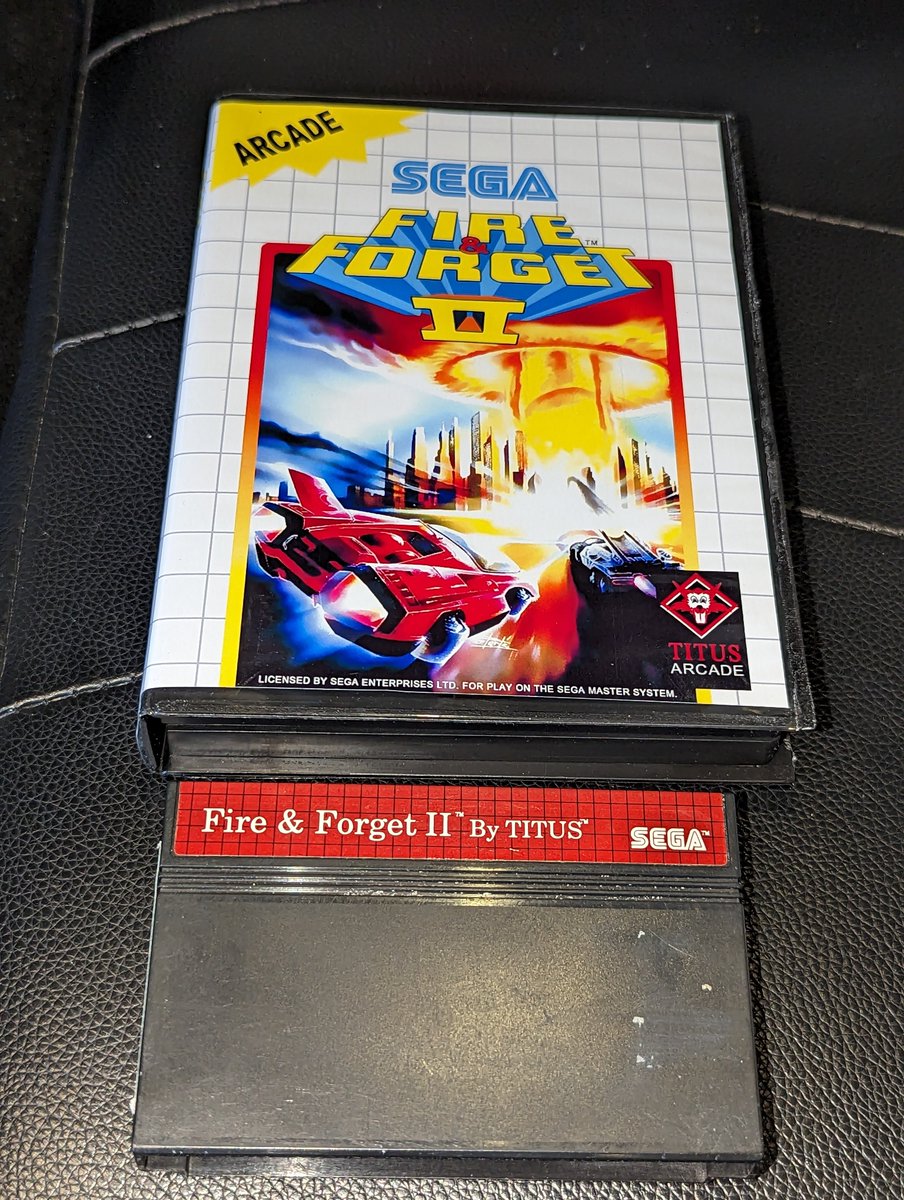 GameCycleUK's tweet photo. Gamers, get ready to experience the explosive action of Fire and Forget 2 on the Sega Mega Drive! ๐๐ฅ Available now at GameCycle with FREE P&P ๐ฆ Order now and get ready to unleash the firepower! ๐ฅ๐ฎ #FireAndForget2 #SegaMegaDrive #GameCycle #FreeShipping #GamingCommunity https://t.co/zeDbRpihel