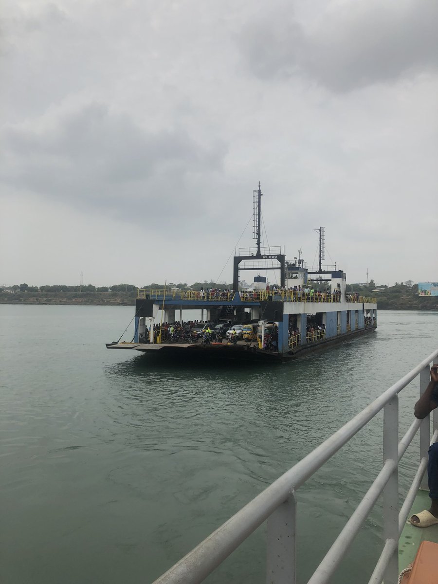 I was today years old when I found out using the ferry is Free in Kenya