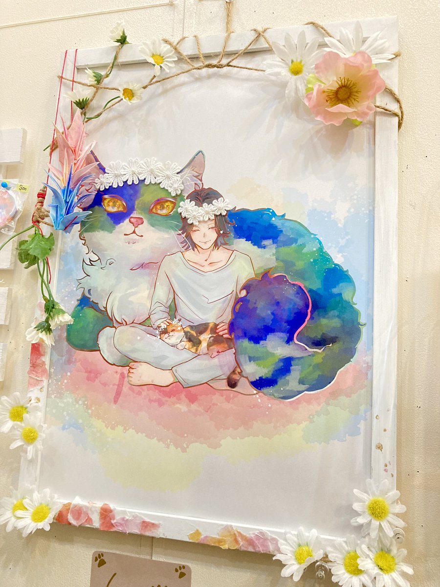 tanakanyasuke's tweet photo. #ニャン展 無事に終了しました！
とてもとても楽しかったですし
勉強にもなりました😸
沢山のモフモフな素敵な作品に出会えてホックホクの幸せです(*´ω`*)ﾌﾌﾌ…
参加できてとても良かった‼︎

足を運んでくれた皆様‼︎
ご一緒に参加できた作家様方！
お疲れ様です！！
ありがとうございました!!🐈 https://t.co/lWxCpNG129