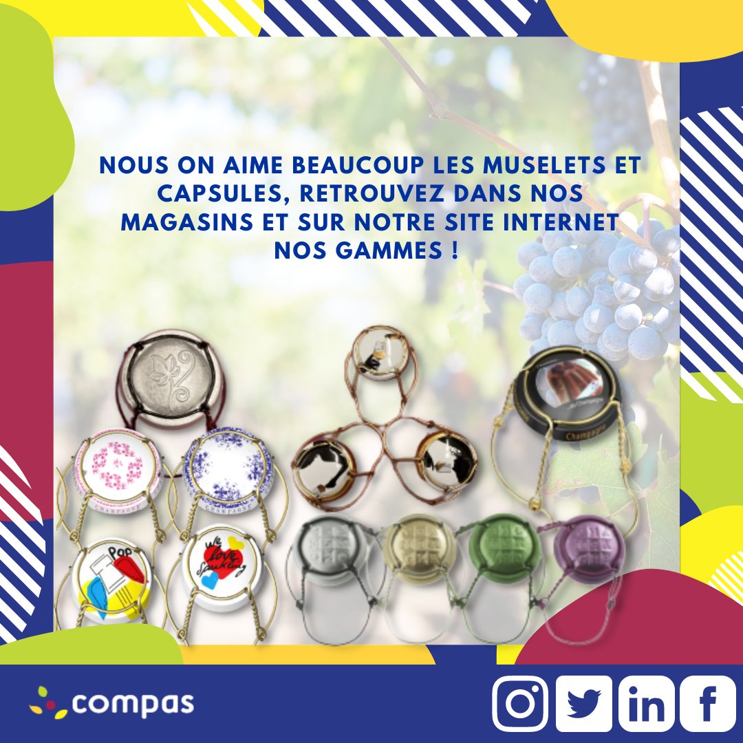Groupe_Compas's tweet image. [Le saviez-vous] 
La #placomusophilie est le fait de collectionner des #muselets, nous appelons donc le collectionneur, le #placomusophile ! Chez Compas, retrouvez nos différentes gammes de muselets sur notre site internet et dans nos magasins ! 🍾

groupe-compas.com/mon-packaging/…