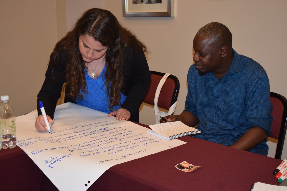 Through its GIJTR, @SitesConscience, with the support of @_CSVR, hosted a writing workshop to develop basic guidelines for local civil society organizations that document stories of victims and survivors of #forceddisplacement before, during and after #conflict.