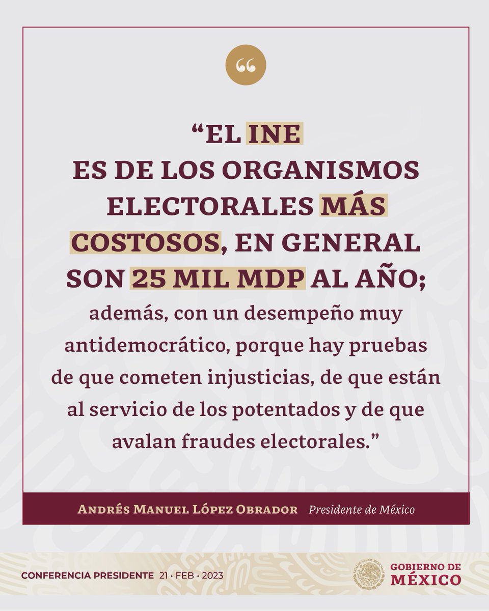 Gobierno de México tweet media