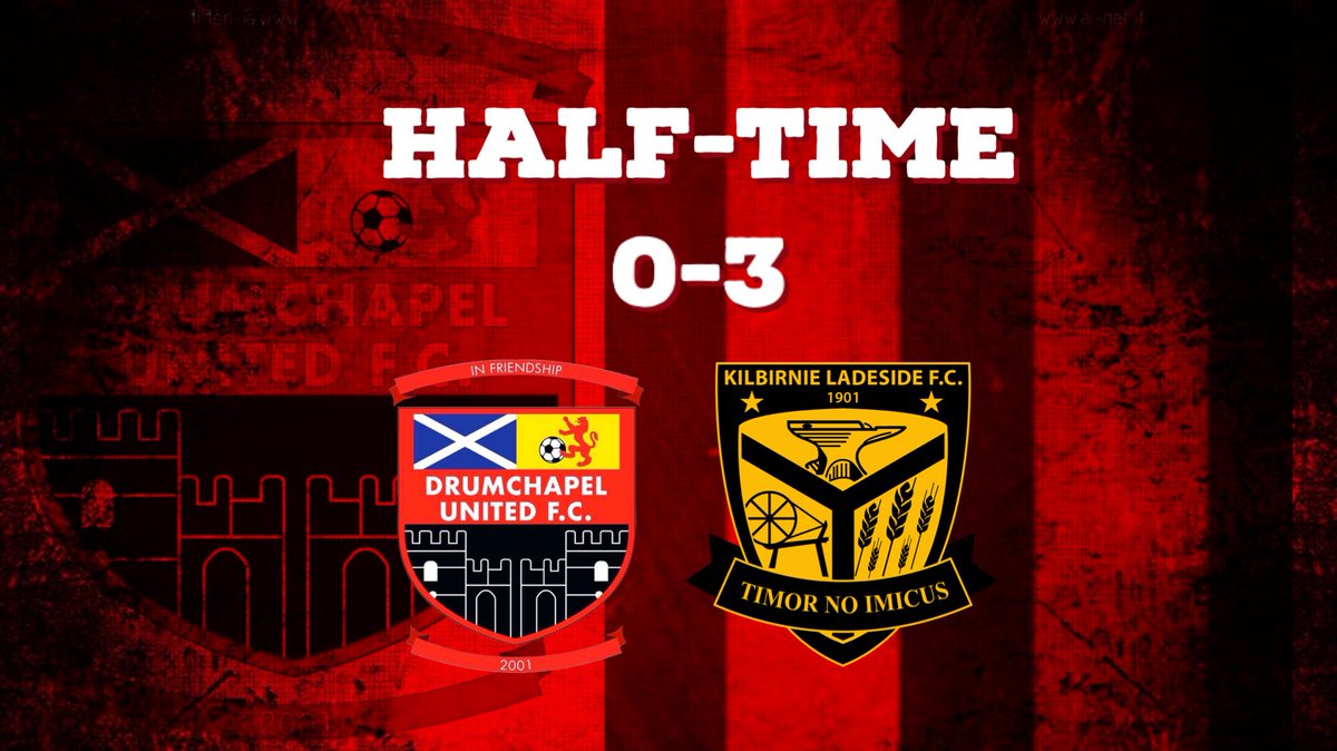 HALF-TIME | Drumchapel United 0-3 Kilbirnie