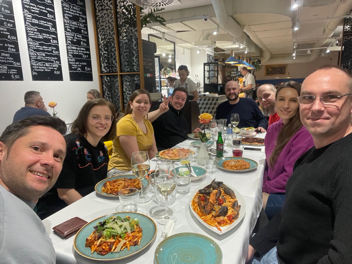 elearnmedia's tweet photo. We had to move the January Kickoff to February, but it was worth to meet in person again. 😊 🤩 🥳
Nice time together in ELM 😉 https://t.co/SU6ubhpxWC