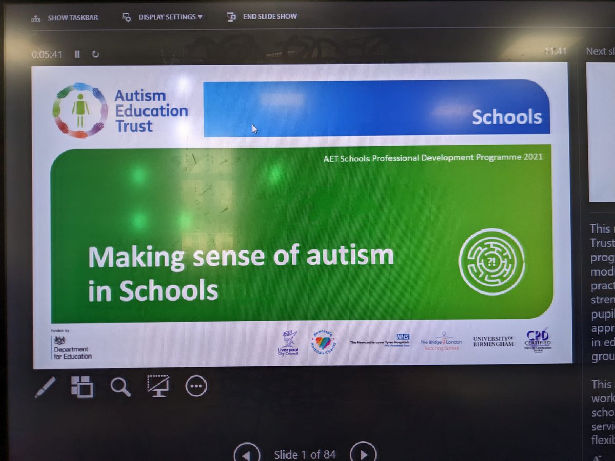 HartleyBrookPri's tweet photo. Autism training for support staff @HartleyBrookPri great engagement and staff completing evaluation forms, certificates are on the way! Well done everyone and thank you @SaraFairchild7 https://t.co/U3zUFYOQ3H