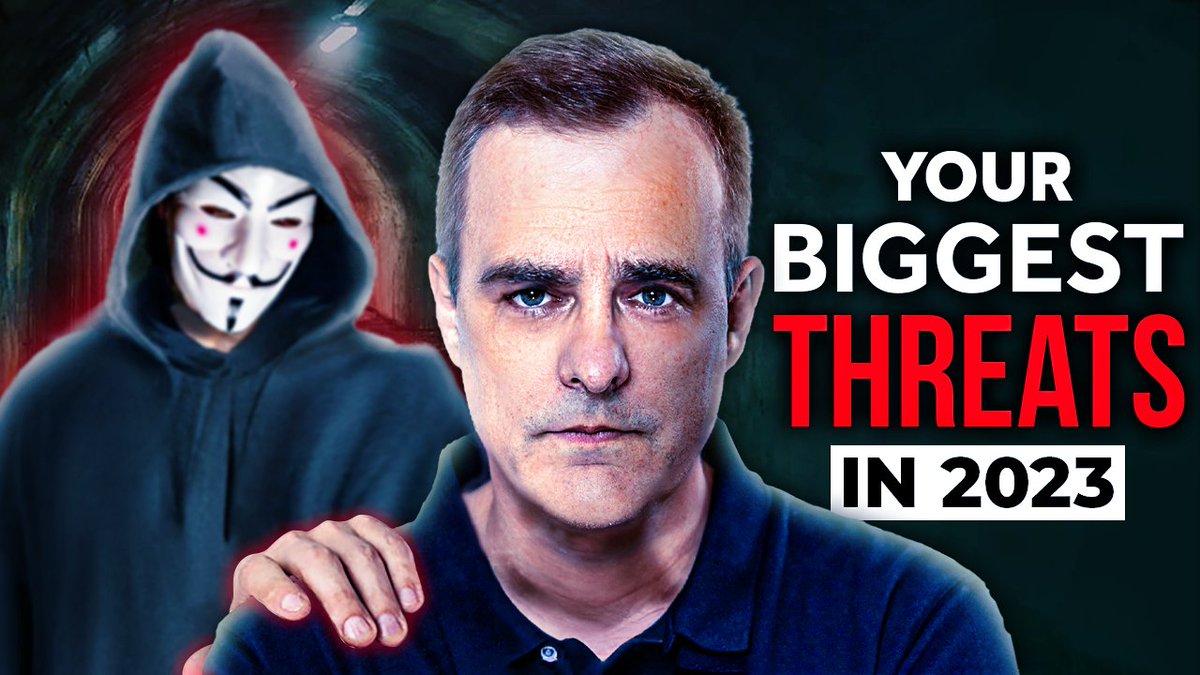 davidbombal's tweet photo. Are you prepared for this? 

Worried like I am?

YouTube video: https://t.co/ll1MGYW5Lb

#SponsoredbyCisco #CiscoLiveEMEA 
#ai #chatgpt #hack #hacking #hacker #infosec #cybersecurity #cyber #cisco #Security #malware #ransomware @cisco @mlee_security https://t.co/0KNw5YHo2K