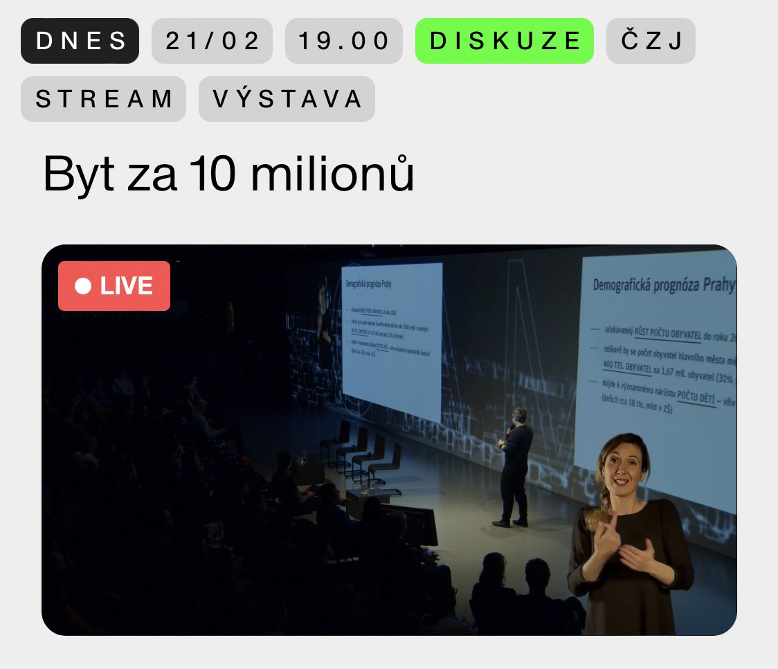 ZdenkaHavlova's tweet photo. Dnes v @CAMPPraha na @iprpraha kolega @TomBrabec1 z naší Kanceláře analýz města mluví o budoucím populačním vývoji Prahy a jeho spojitosti s dostupností bydlení. Pusťte si na https://t.co/V4mX1TamHC #demografie #bydleni #analyzy https://t.co/UAIrS2IMbw