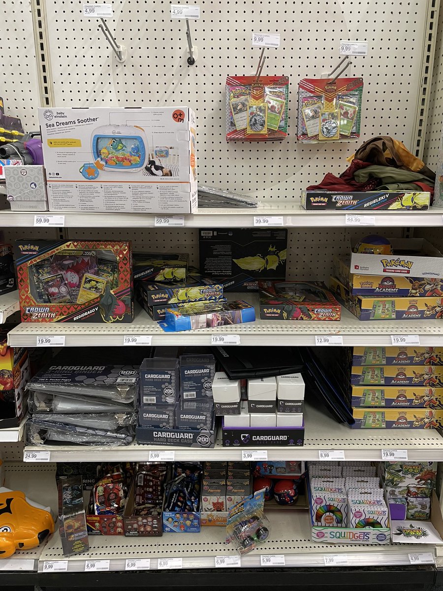 keeshtihn's tweet photo. @PokemonTCGDrops Target in Silver Spring, MD on cherry hill road. Chonkachu is trying out a new look https://t.co/Quls9aeLQU
