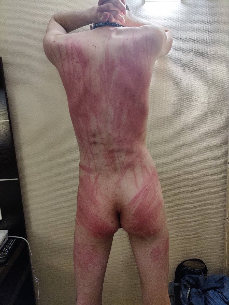 Fantastic weekend. This was the end result of <a href="/Pup_Ric/">Pup Ric</a> 's beating. 

He makes such nice whimpers!!

Such a good empty headed pup!