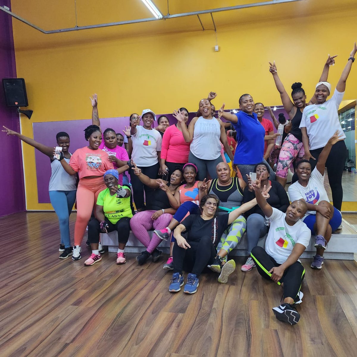 SAL_Aerobics's tweet photo. Build up to The Big One on 1st of April 2023 at Orlando Communal Hall on Mooki Str. Ticket R250, goodie bag, SAL vest, breakfast, lunch &amp; refreshments...
#NthoTseMonate
#Hauweng
# WalalaWasala. https://t.co/DMcSCoNlOV