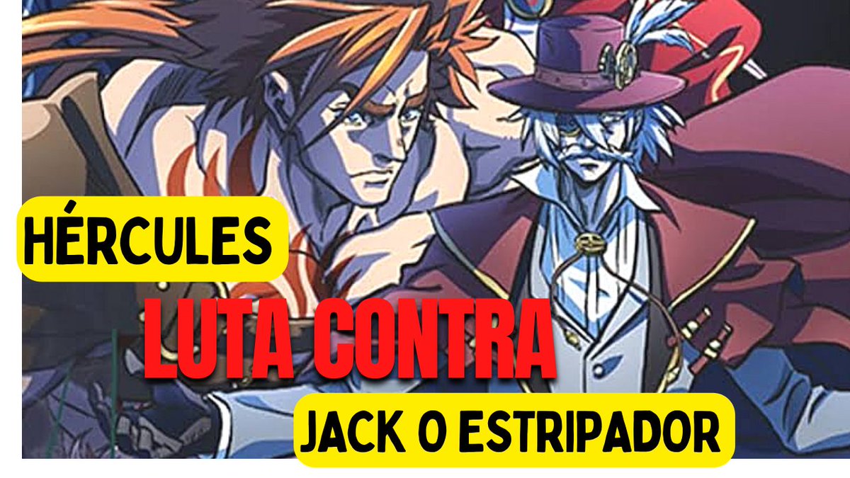 animeck01's tweet photo. Jack, o Estripador, venceu sua luta contra Hércules para fazer o placar de 2-2. Embora Hércules fosse muito mais forte e durável do que Jack, o Estripador, o humano assassino foi capaz de usar truques e enganos para derrota-lo 
Vídeo 👇
https://t.co/2xG7sUcNsr https://t.co/JN8MBuU7Ya