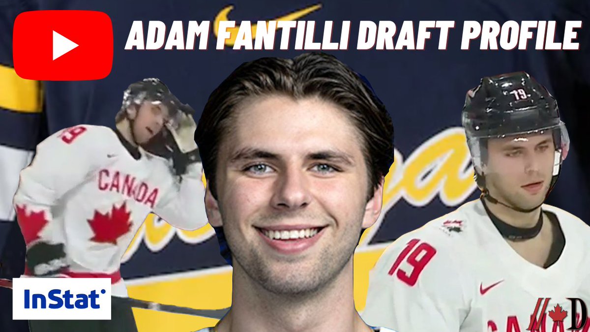 Adam Fantilli is currently scorching the NCAA as a freshman and were it not for Connor Bedard, he'd likely be the consensus number 1 prospect heading into the 2023 NHL Entry Draft. <a href="/brennanjerrry/">Brennan Jerry</a> breaks down his skillset below:

youtube.com/watch?v=mZF5yS…