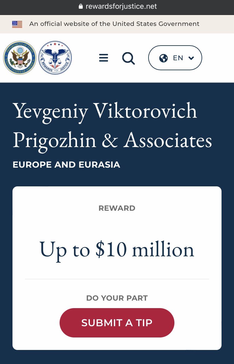 mvario1's tweet photo. Russian mercenary boss Prigozhin accuses top army brass of 'treason' | Reuters https://t.co/5v41EfZiGn
#ArmUkraineNow #RussianWarCrimes #RussiaTerroristState #NATOInUkraineNow #SurrenderPutin https://t.co/v83YSLYkaZ