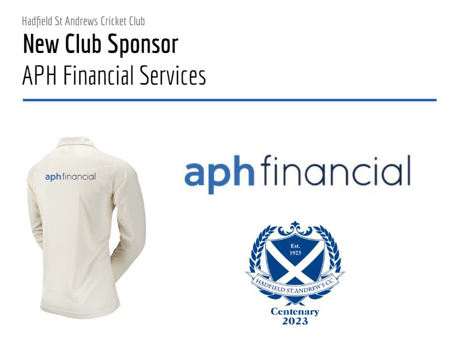 🚨 New Club Sponsor 🚨

We are extremely pleased to announce @FinancialAph as our new club sponsor for 2023!

Their support is greatly appreciated. 

Please check them out aphfinancial.co.uk 

#Sponsorship #CommunitySponsorship #Mortgage #glossop