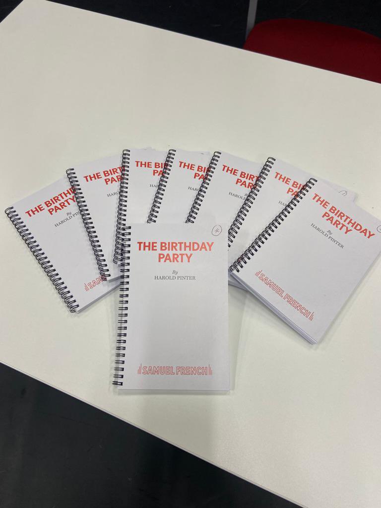 atgchester's tweet image. Audition time. #pinter #actors #directors #theatre #supportallrtists