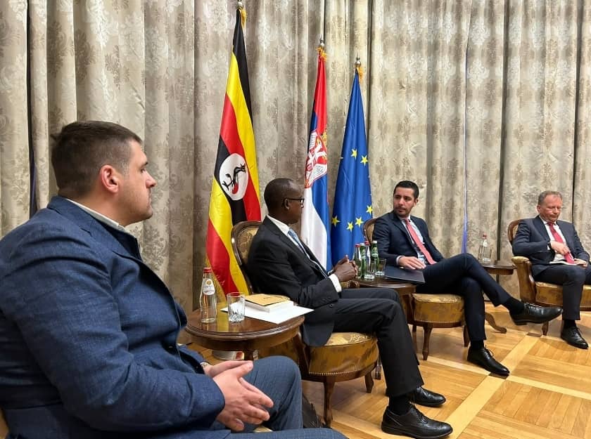 SPA -SD &amp; Chairman  PACEID Odrek Rwabwogo  met the minister for internal and exterior trade  Hon. Tomislav Momirovic, to promote a Uganda trade centre In Serbia Belgrade. The first batch of coffee and Uganda products will be in Belgrade by May to allow opening mid year.