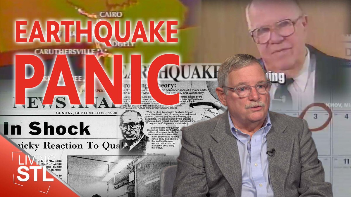 Nine PBS on Twitter "In 1990, Iben Browning’s New Madrid earthquake