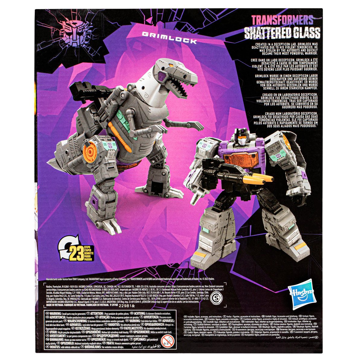 TransformersSGN's tweet photo. JUST REVEALED: Transformers Shattered Glass: Grimlock!
#Transformers  #ShatteredGlass https://t.co/74scvHFSkA