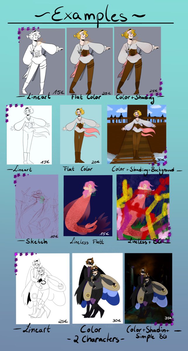 zheLocalBee's tweet photo. Hello Hello!
I decided to open c0mmissions!
Feel free to DM me for details! :D/ https://t.co/aBMtA5Fevf