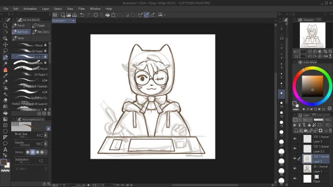 professor batsy will show you how to watercolor 
