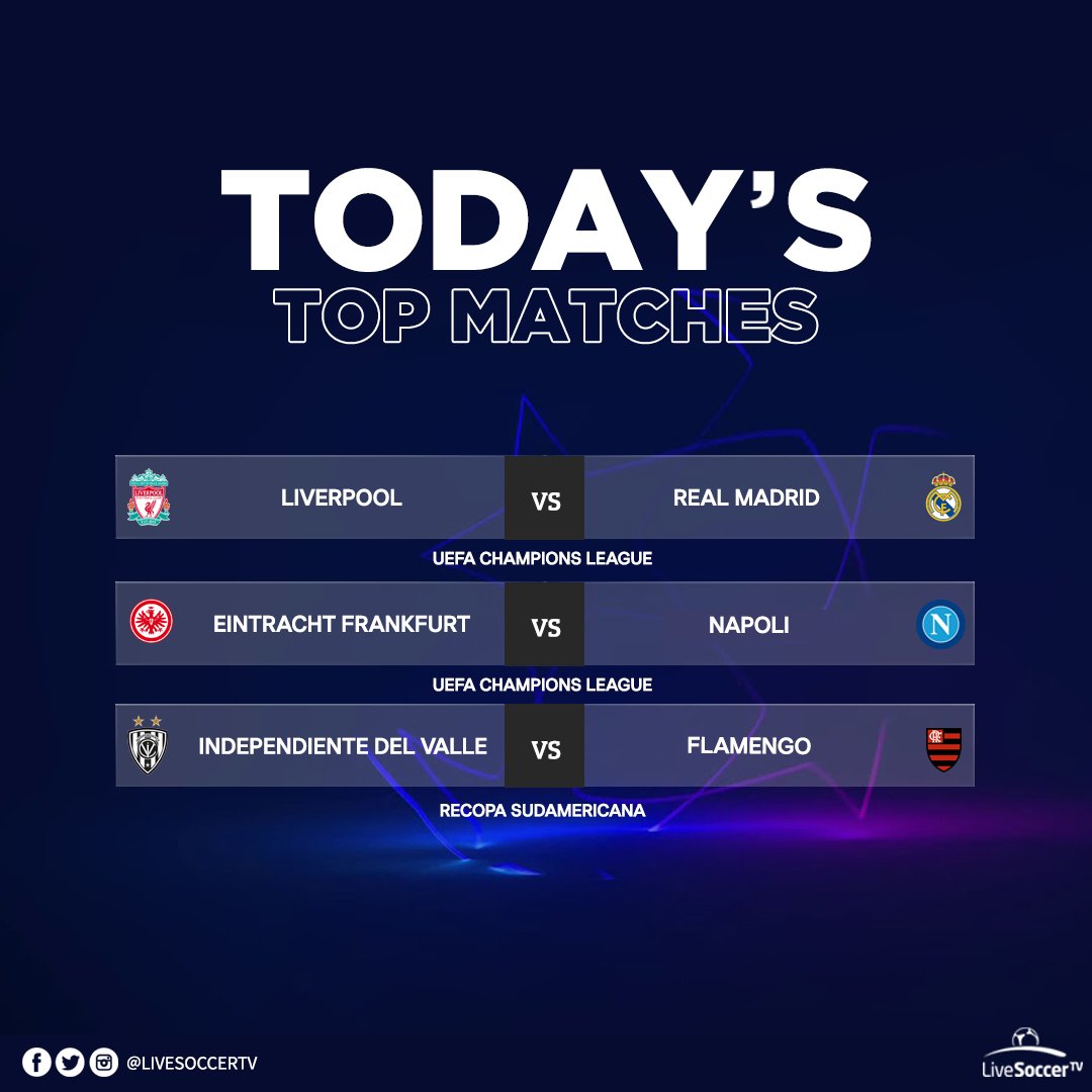 on Twitter "Three exciting matches are taking place