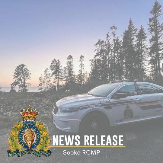 Sooke RCMP tweet media