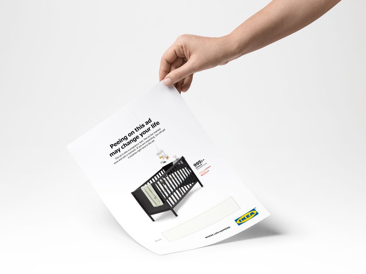 How did I miss this campaign when it came out?! IKEA always innovative with their advertising/branding