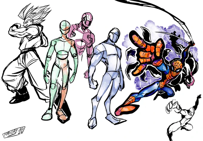 ProCreate sketch practice 