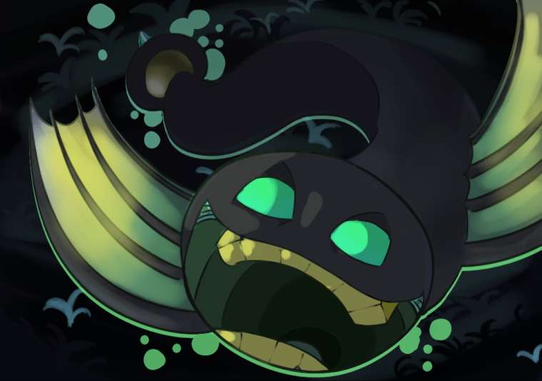 undercardsgame's tweet photo. It is time for some Glyde appreciation! 

This skin right here -bearing the title of ' Glyde Takes a Bite' is made by Oranjican.

#undertale #deltarune #Glyde #UCart https://t.co/zHrbD13XVh