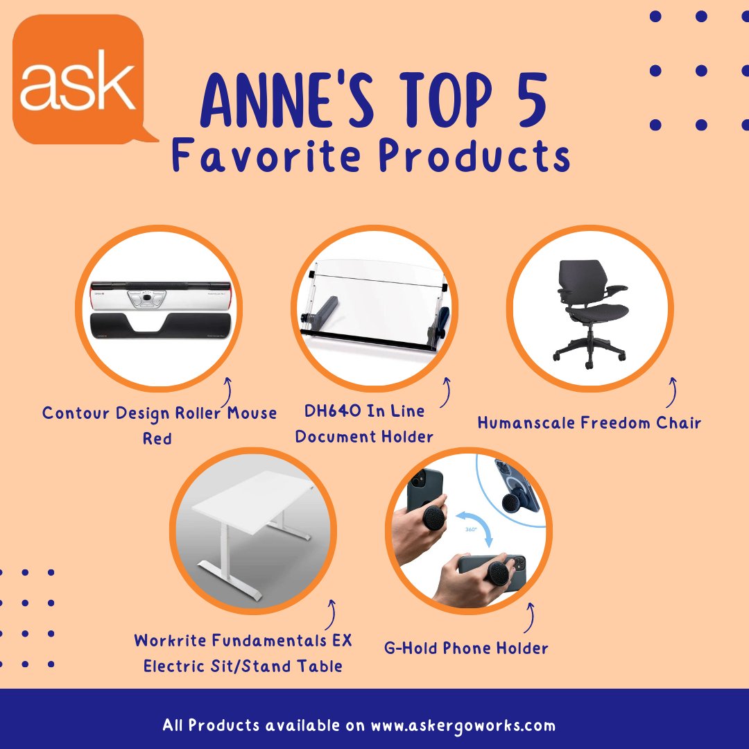 askergoworks's tweet photo. Check out Anne's fab 5 products that she personally uses and loves.
We have all these products on our website if you would like to check them out for yourself https://t.co/95ygMcTAL1