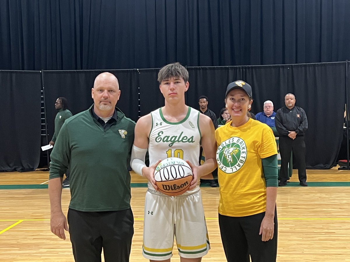 Congrats <a href="/Tygustafson2023/">Ty Gustafson</a> for reaching the 1,000 pt. milestone during the playoffs.  Now let’s finish strong.