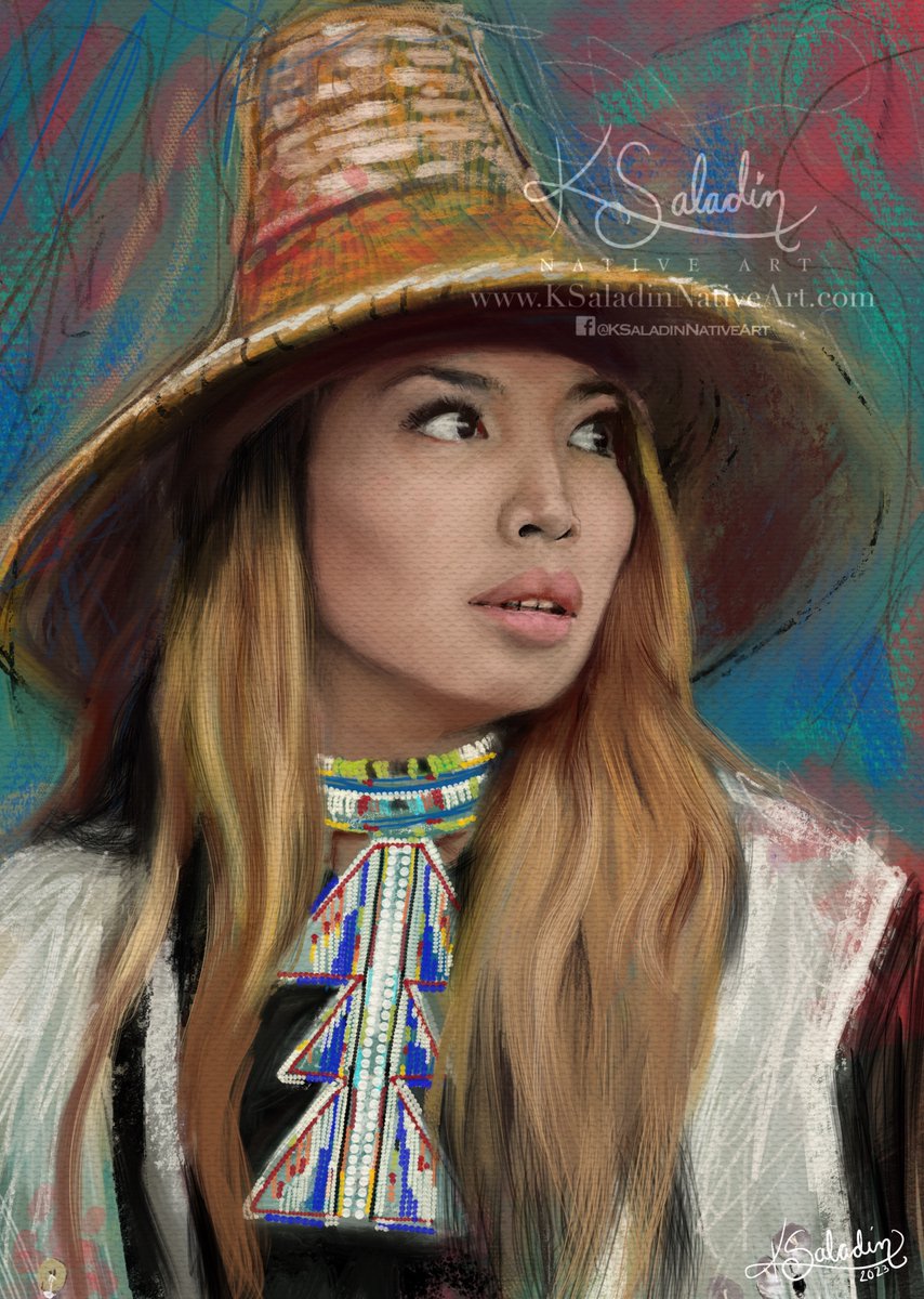 One of my recent portraits. Coast Salish Native - Zizi Johnson in her beautiful cedar woven hat!
#cedarwoven #cedarhat #nativeamerican #nativeamericanart #coastsalish #salish #coastsalishartist #salishhat #coastsalishpeople #coastsalishart #art #artist #muckleshoot