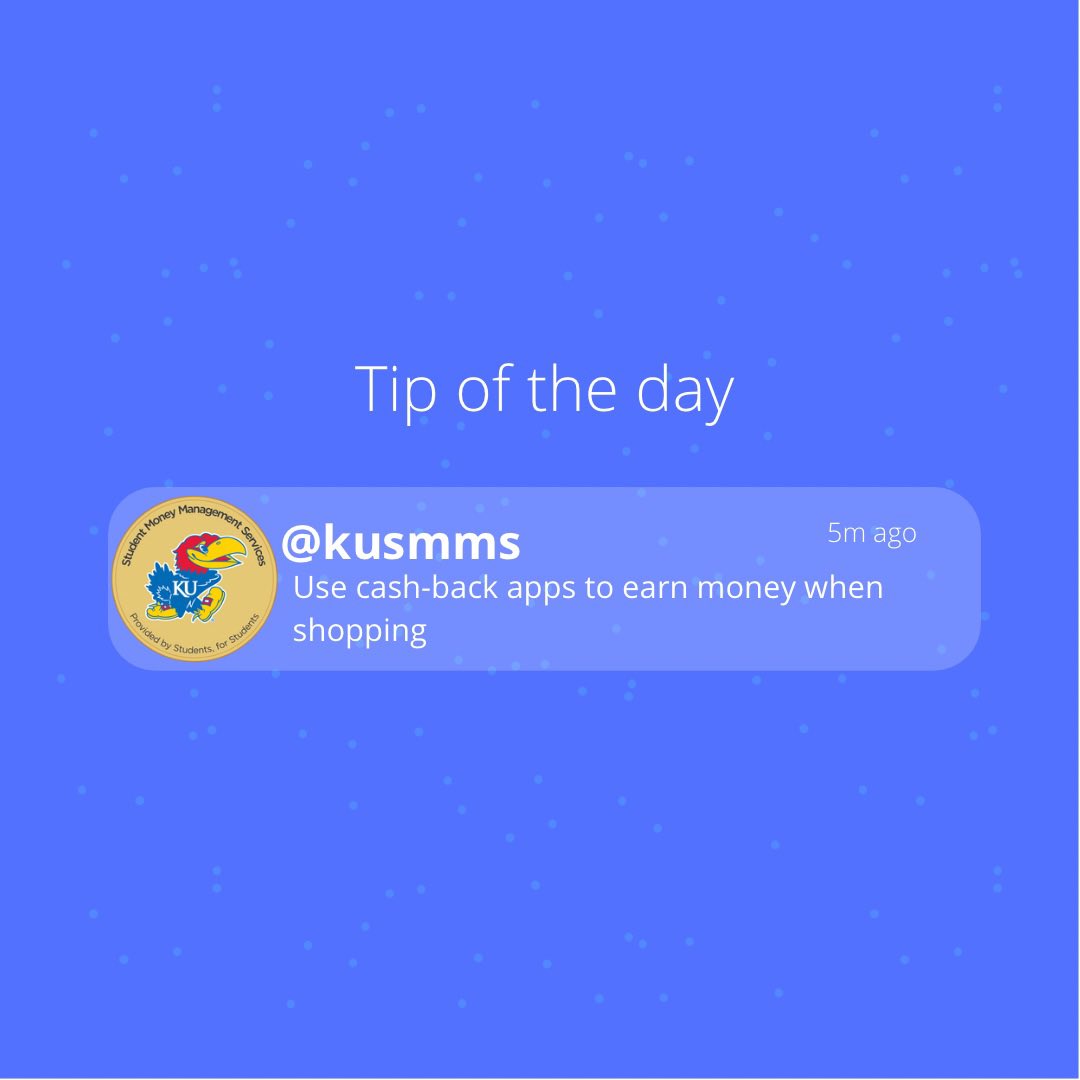 KU_SMMS's tweet photo. Hey Jayhawks!!!

Here’s a little tip for the day!! If you want to learn more come down to our office in Summerfield!!

ROCK CHALK!!! https://t.co/2kr5phY6TO