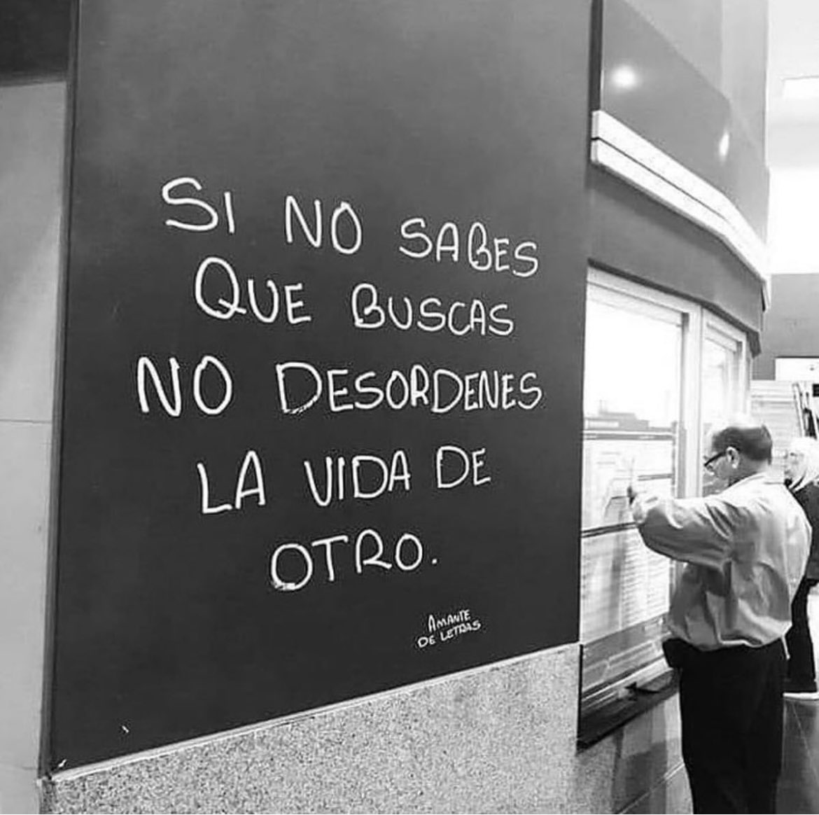 Por si me stalkea… haha