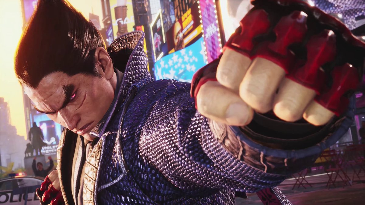 tkn_gmr's tweet photo. This stage and Kazuya's alligator trench coat alone will require you to upgrade your PC or console. This is nextgen level stuff. #Tekken8 https://t.co/Q691bZAGlT