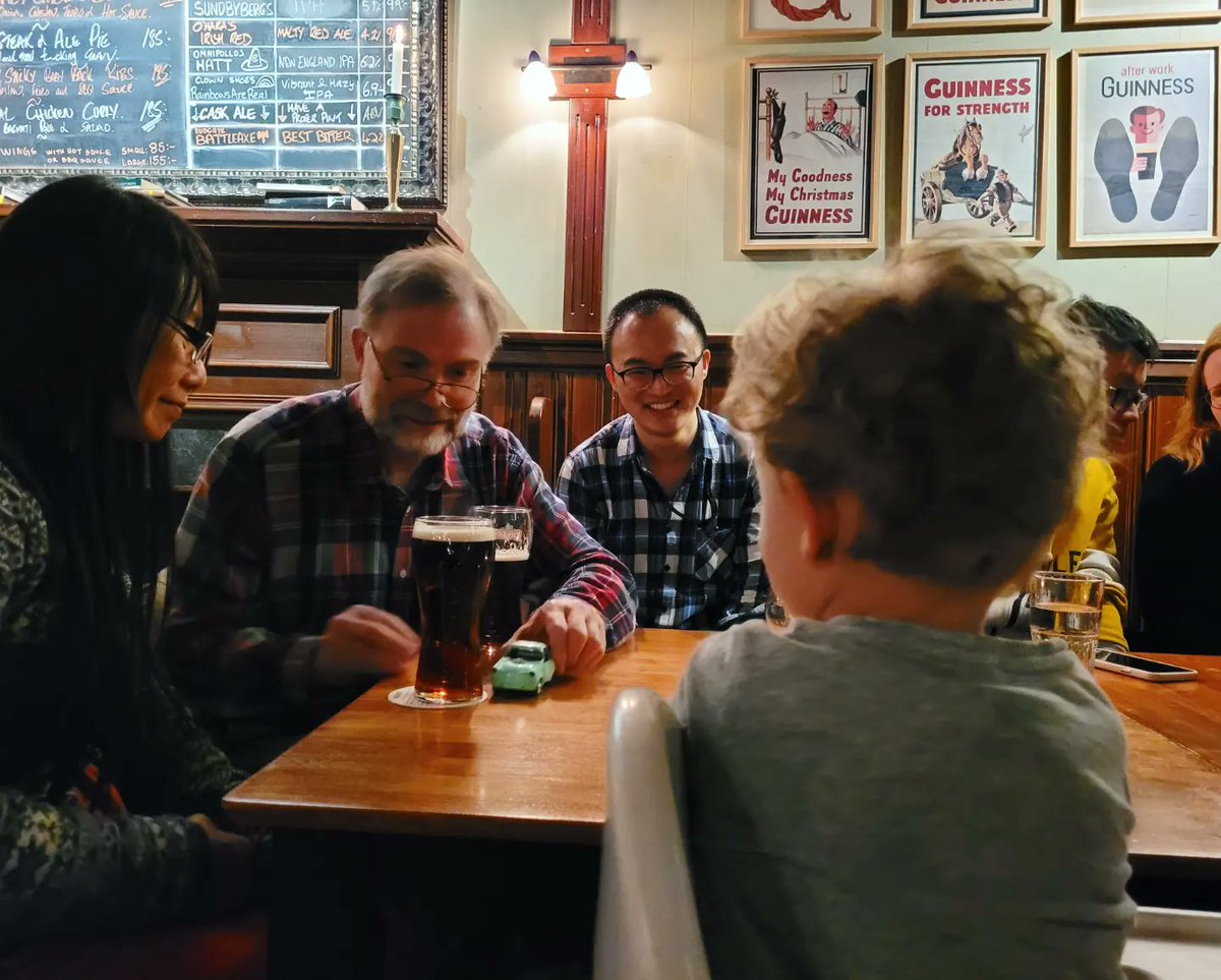 We had @j6m8 visit us for three weeks and made tremendous strides on our machine learning segmentation project! We should be ready to release it later this spring🤗

Of course, this meant a farewell dinner, and Odin joined the fun! Thanks <a href="/PerAhlberg1/">Per Ahlberg</a> for playing with the toy car