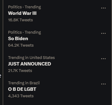 sirenprince2's tweet photo. i can't believe Biden announced that he's bisexual during World War III 😭 https://t.co/kAXG0a9zfX
