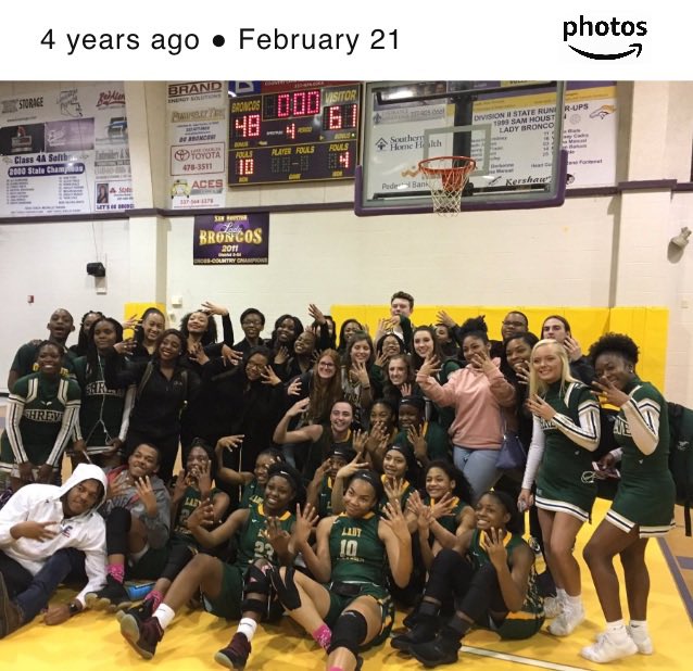 ⁦<a href="/CSHS_LadyGators/">Captain Shreve Lady Gators Basketball</a>⁩ ⁦<a href="/CSHSGators/">Captain Shreve High</a>⁩ what a great team!! Gators will rise again!! 4 years ago!