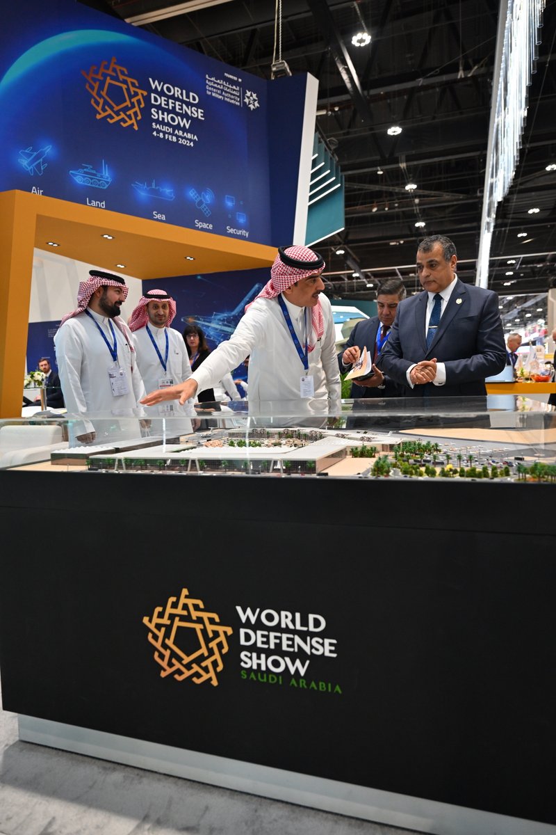 WDS_KSA's tweet image. World Defense Show welcomes high-level visitors to the WDS stand at IDEX2023, to showcase exciting developments of the second edition.
#WDS2024
