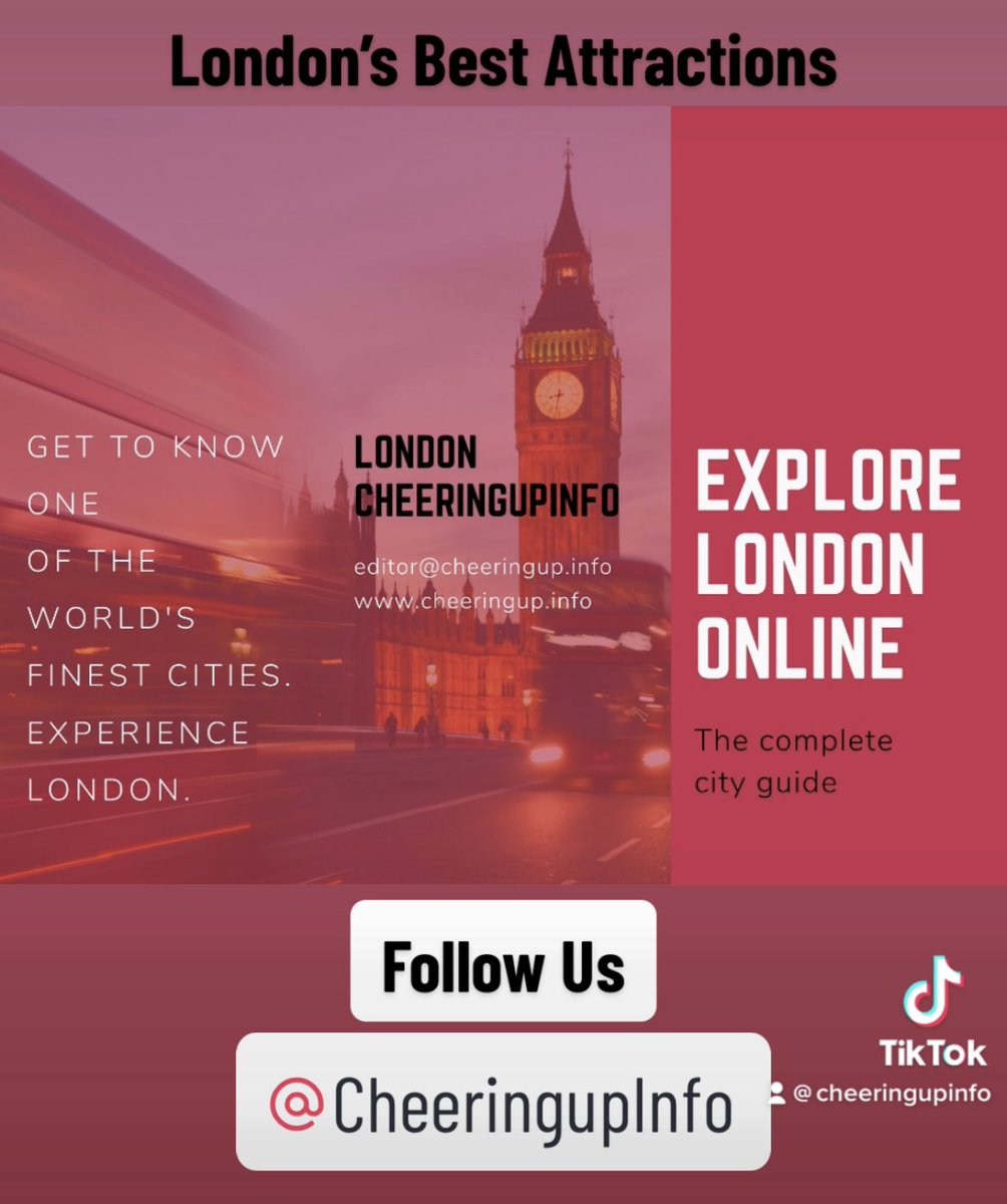 CheeringupDeals's tweet image. London’s Best Attractions cheeringup.info/london/ #London #LondonHacks #GuidePrice  #CheeringupInfo #CheeringupTV chee