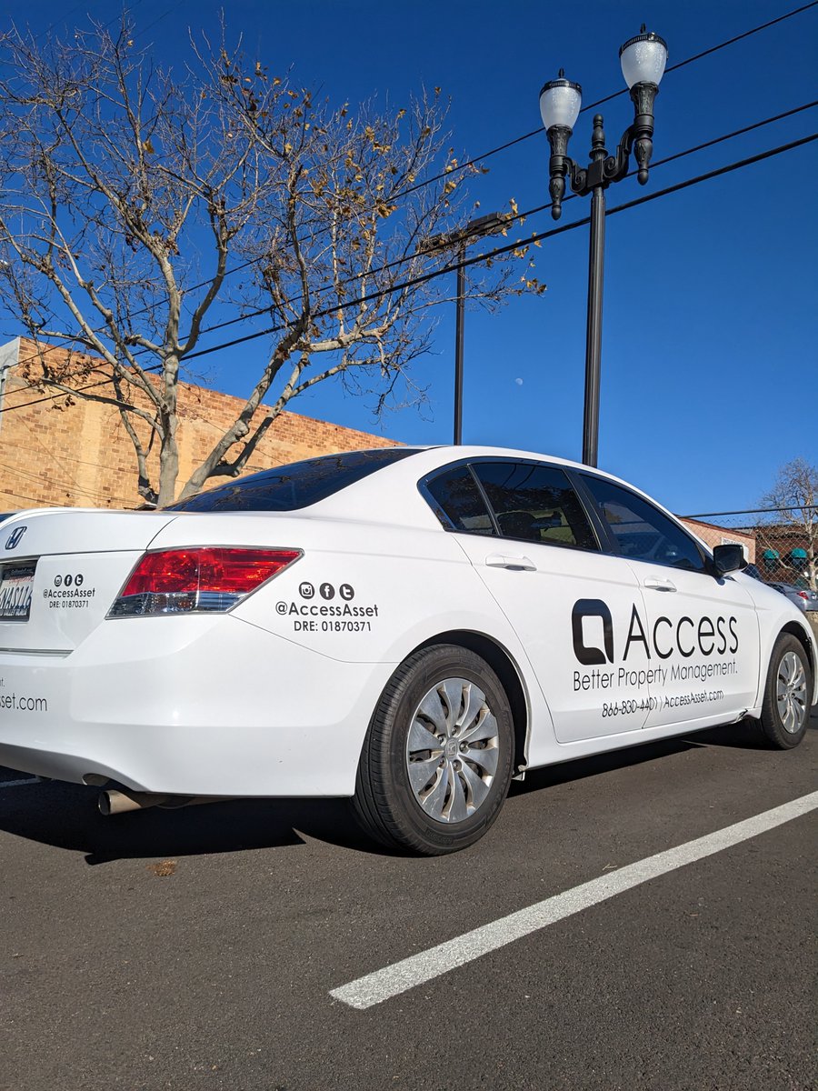 AccessAsset's tweet image. Check out our new company car wrap! Our field techs are always out and about providing needed services such as lockbox installments, property inspections, and checking utility meters. If you see us around, give us a honk to say hello! #AccessAsset #LakeElsinore
